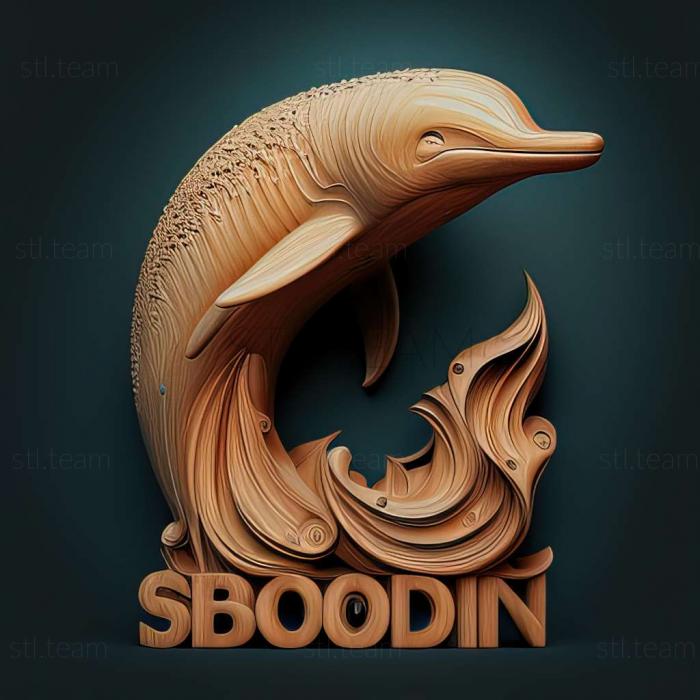3D модель Дельфин (STL)